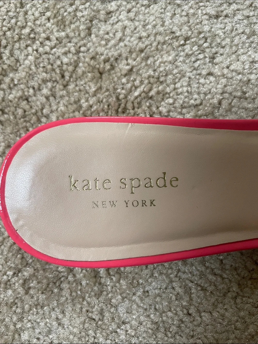 Kate Spade Farrow Patent Leather Sandals - Size 10.5